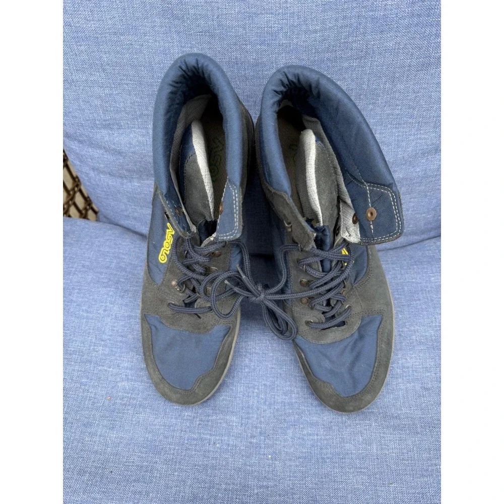 ASOLO Mens Hiking Boots size 13 blue/black